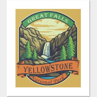 Yellowstone National Park Posters and Art